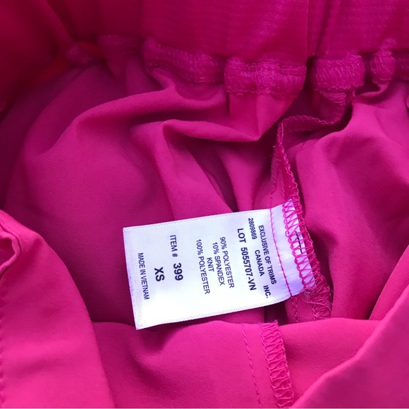 FIT WOMENS PINK SCRUB PANTS XS SIZE - Picture 6 of 6